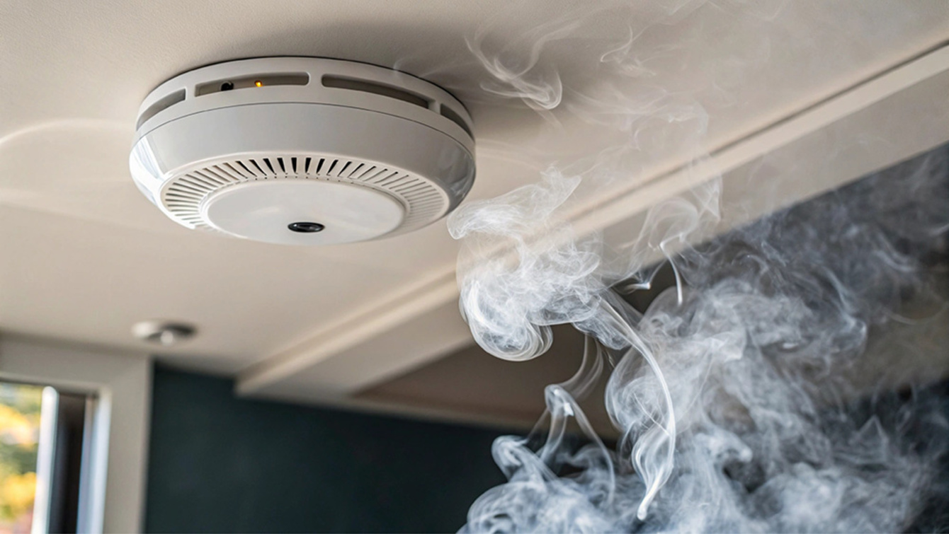 Rauchwarn­melder bei Elektro-Consulting Fuhrmann Gallon Döring GmbH in Frankfurt am Main
